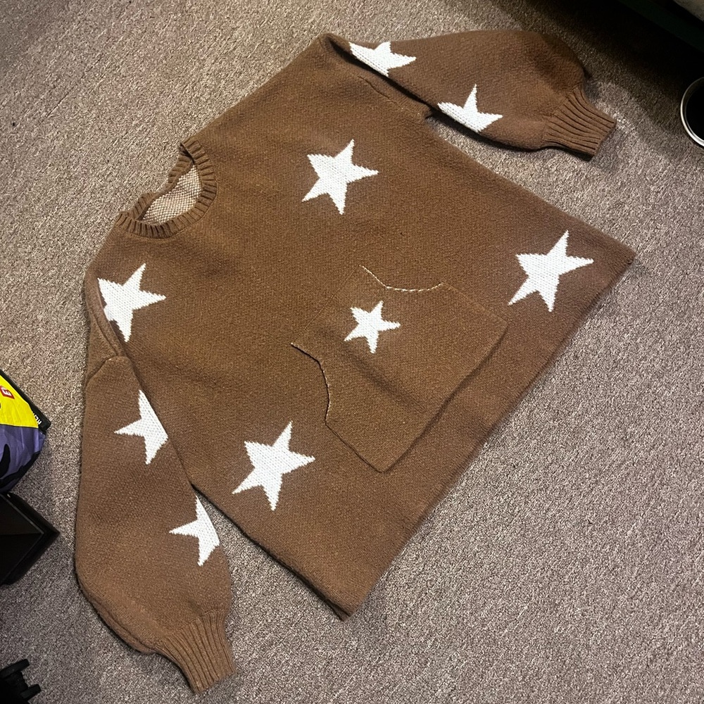 Over-sized sweater